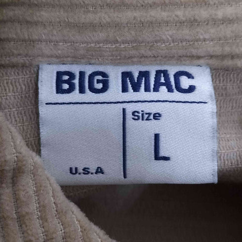 ビッグマック BIG MAC コーデュロイ シャツ メンズ JPN:L
