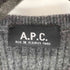 アーペーセー A.P.C. フランス製vネックウールニット レディース