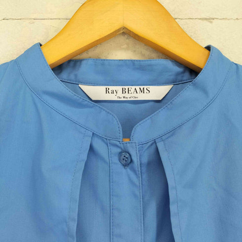 レイビームス Ray BEAMS ヨークレイヤーハーフスリーブプリーツワンピース レディース FREE