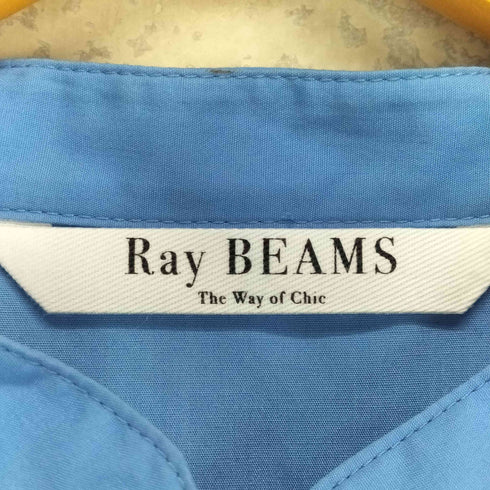 レイビームス Ray BEAMS ヨークレイヤーハーフスリーブプリーツワンピース レディース FREE
