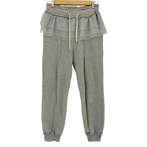 RONE PARC フリル付き スウェットパンツ レディース JPN:S