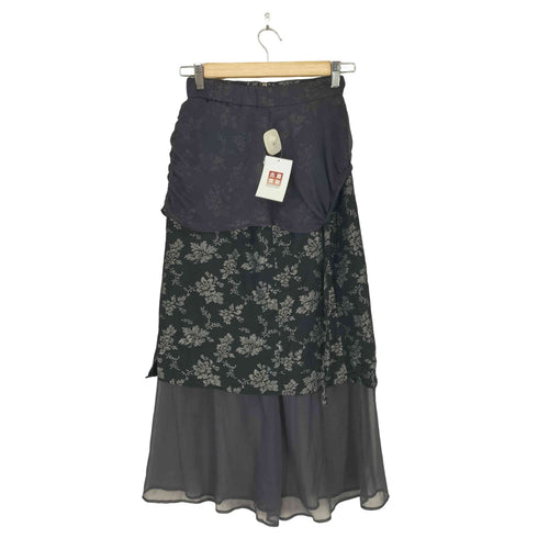 アメリ AMERI CLAIRE JACQUARD BUD SKIRT レディース S