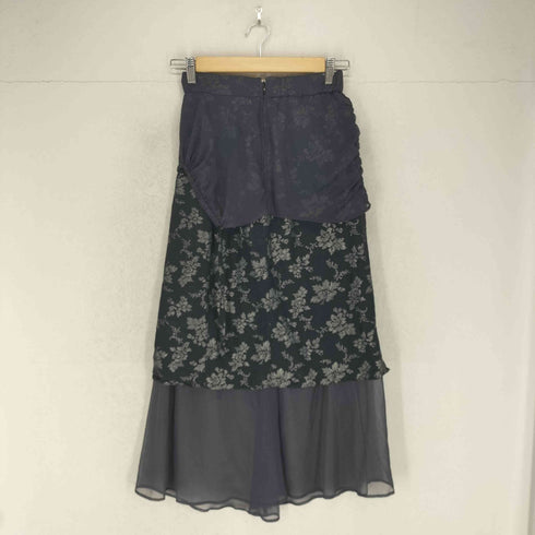 アメリ AMERI CLAIRE JACQUARD BUD SKIRT レディース S
