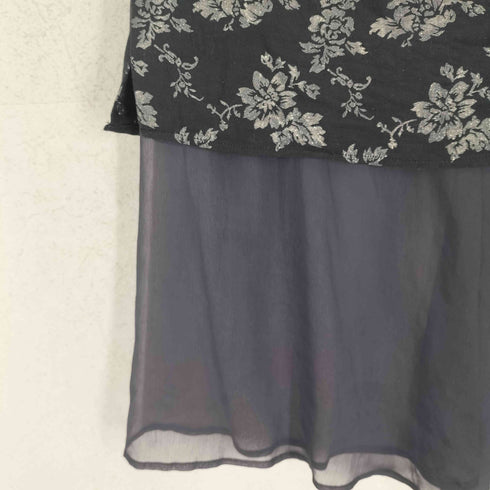 アメリ AMERI CLAIRE JACQUARD BUD SKIRT レディース S