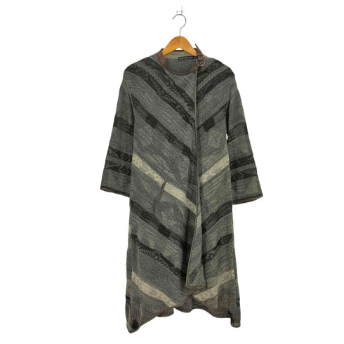 ラルフローレン RALPH LAUREN シルク ウール カシミヤ ガウンコート レディース import:XS