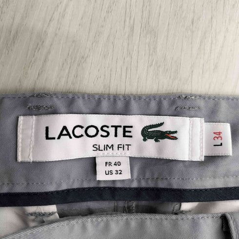 ラコステ LACOSTE ポリエステル 撥水速乾 パンツ メンズ US:34-35