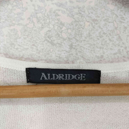 ALDRIDGE フリルデザインノースリーブニット Y2K レディース