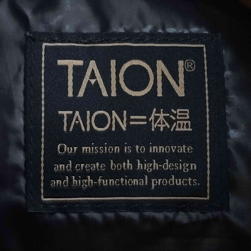 タイオン TAION 別注 MILITALY vest ダウンベスト メンズ