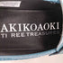 AKIKOAOKI THREE TREASURES Regulated Gravity crocodile textured pattern Blue レディース 25cm
