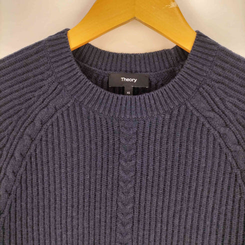 セオリー theory CABLE LS CN MONTANA WOOL Cable Crew Neck Sweater メンズ import:XS