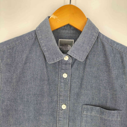 ザノースフェイス THE NORTH FACE シャンブレー デニム シャツ レディース JPN:M