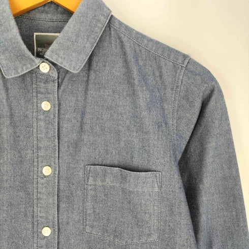ザノースフェイス THE NORTH FACE シャンブレー デニム シャツ レディース JPN:M