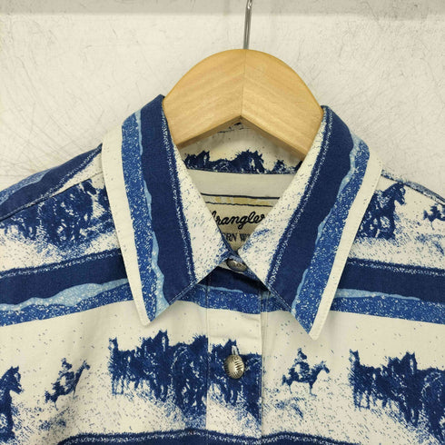 ラングラー Wrangler 90S ホースプリントシャツ レディース