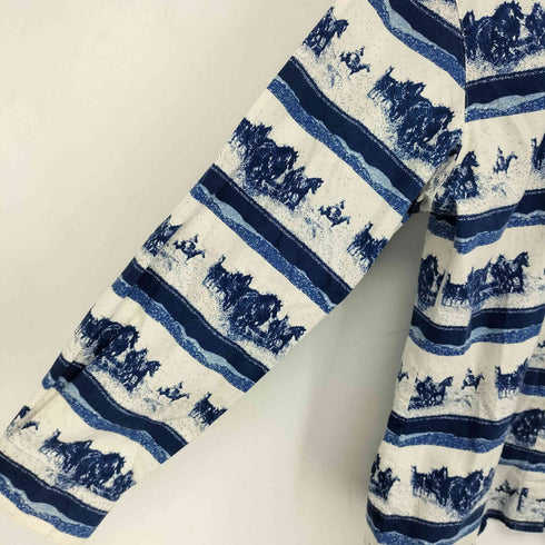 ラングラー Wrangler 90S ホースプリントシャツ レディース