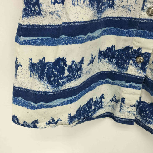 ラングラー Wrangler 90S ホースプリントシャツ レディース