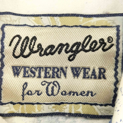 ラングラー Wrangler 90S ホースプリントシャツ レディース