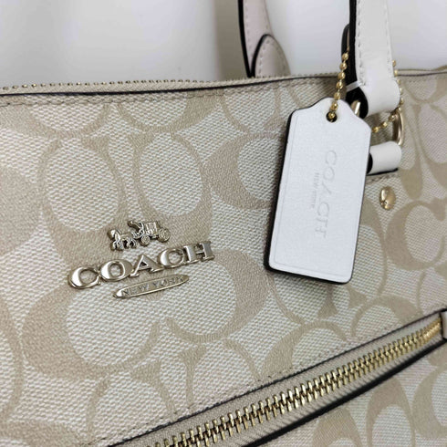 コーチ COACH シグネチャー モノグラム トートバッグ レディース