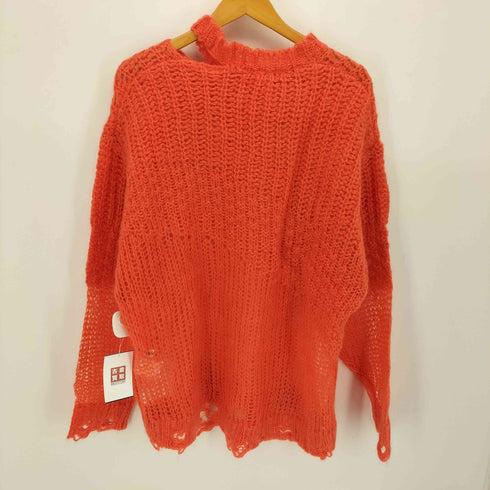 プランクプロジェクト PRANK PROJECT 23AW Mohair Mesh Pullover モヘアメッシュプルオーバーニット レディース FREE