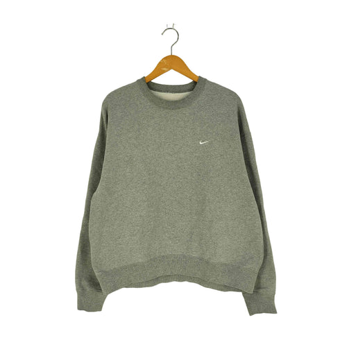 ナイキ NIKE AS M NK SOLO SWSH HW BB CREW DK GREY HEATHER メンズ import:XL
