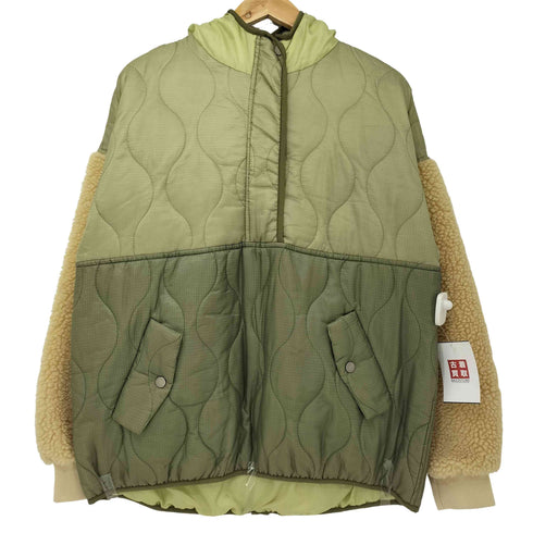 MARIENT 22AW キルト×ボアZIPナイロンアウター レディース FREE