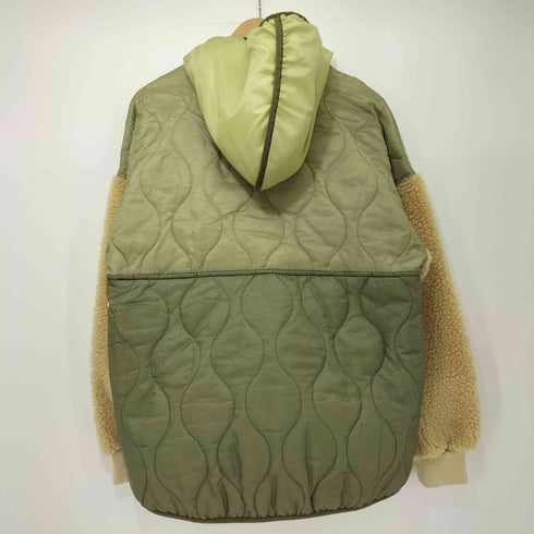 MARIENT 22AW キルト×ボアZIPナイロンアウター レディース FREE