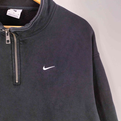ナイキ NIKE AS M NK SOLO SWSH HW BB QZ TOP BLACK/WHITE メンズ import:XL