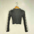 ムルーア MURUA 24AW ロゴラインスリーブニット レディース FREE