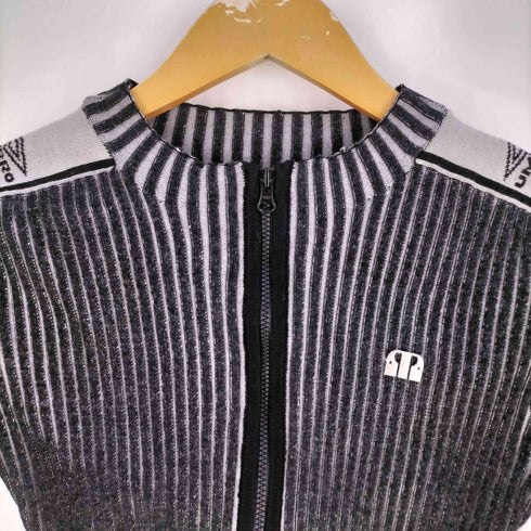 ムルーア MURUA 24AW ロゴラインスリーブニット レディース FREE