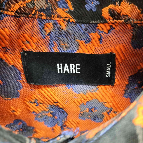 ハレ HARE フラワージャガードビッグシャツ メンズ JPN:S