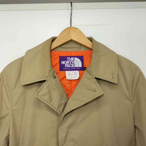 ノースフェイスパープルレーベル THE NORTH FACE PURPLE LABEL ベイヘッドクロス プリマロフト パテッドステンカラーコート メンズ JPN:S