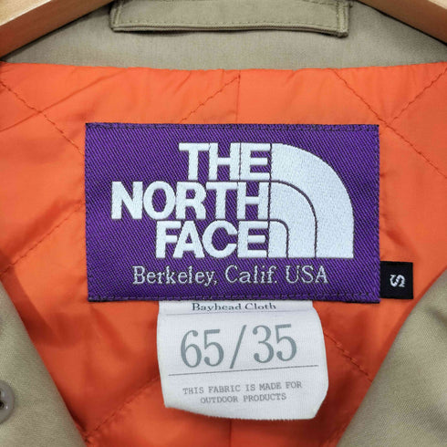 ノースフェイスパープルレーベル THE NORTH FACE PURPLE LABEL ベイヘッドクロス プリマロフト パテッドステンカラーコート メンズ JPN:S