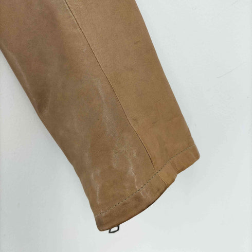 バナナリパブリック BANANA REPUBLIC ラムレザー シングル ライダースジャケット メンズ JPN:M