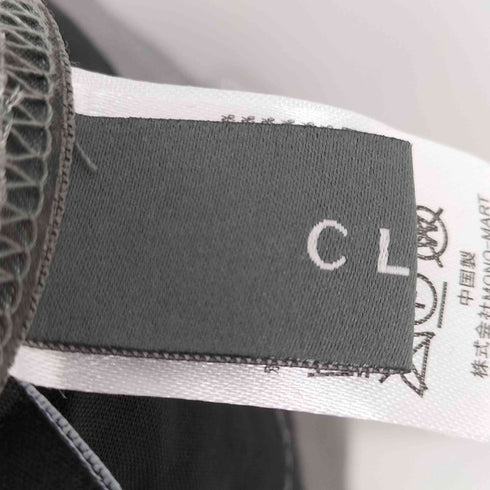 クレイル CLEL TRルーズ サイドジップデザインパンツ メンズ JPN:S