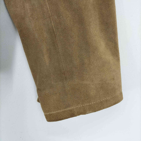 バナナリパブリック BANANA REPUBLIC スエードレザー シングルライダースジャケット メンズ JPN:L
