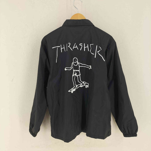 スラッシャー THRASHER プリント コーチジャケット メンズ import:L