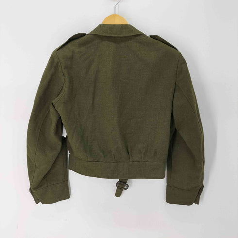 ミリタリー メルトン 短丈 ジャケット メンズ 48