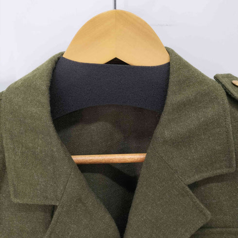 ミリタリー メルトン 短丈 ジャケット メンズ 48
