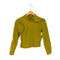 ISH MAISON ストーンデザインモックネックトップス Y2K レディース