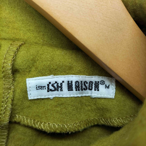 ISH MAISON ストーンデザインモックネックトップス Y2K レディース