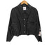 ザラ ZARA Leather Trucker Jacket レザー トラッカー ジャケット レディース import:L