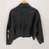 ザラ ZARA Leather Trucker Jacket レザー トラッカー ジャケット レディース import:L