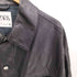 ザラ ZARA Leather Trucker Jacket レザー トラッカー ジャケット レディース import:L