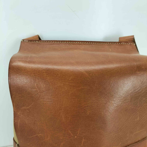 ゲンテン genten レザーキャンバスショルダーバッグ メンズ ONE SIZE