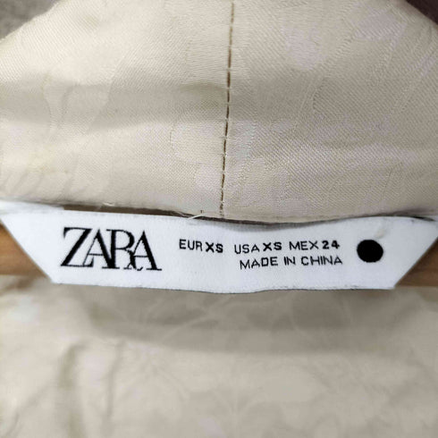 ザラ ZARA 花柄ブラウス レディース XS