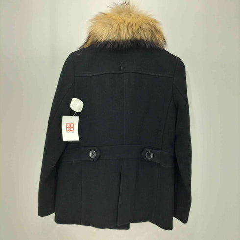 ビューティーアンドユースユナイテッドアローズ BEAUTY & YOUTH UNITED ARROWS タヌキファー付き ウール混 ピーコート レディース JPN:M