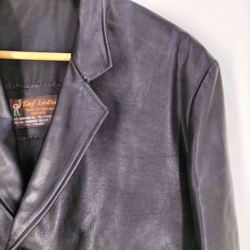 TONY LEATHER レザー テーラードジャケット メンズ