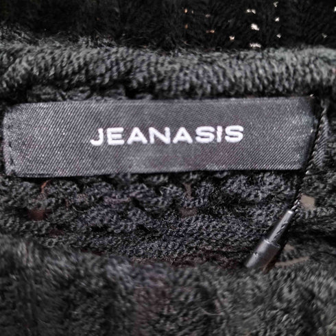 ジーナシス JEANASIS クラッシュケーブルショートプルオーバー レディース FREE