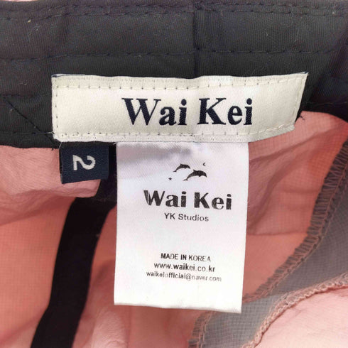 ワイケイ Wai Kei Star Logo Nylon Camp Cap スターロゴ キャンプキャップ ウィッシュコア レディース 2