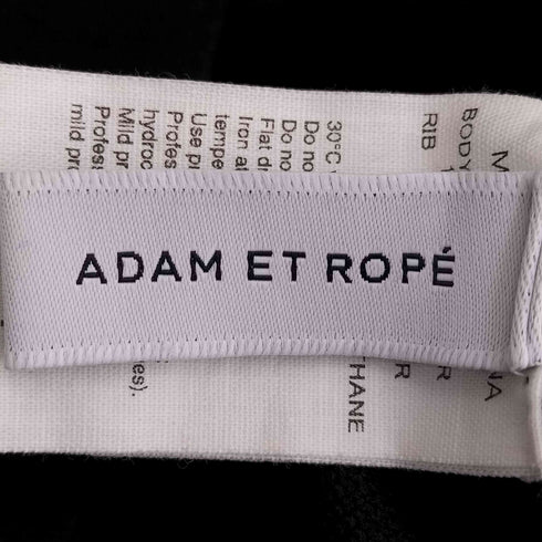 アダムエロペ Adam et Rope 23aw フォルムニットワンピース レディース FREE