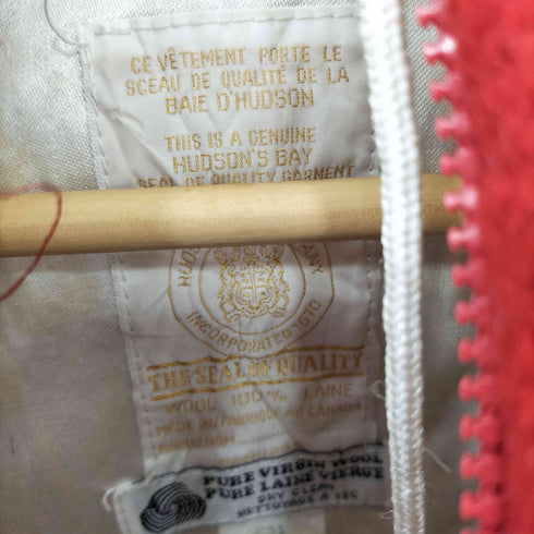 HUDSON's BAY THE SEAL OF QUALITY ウールジップコート レディース 12
